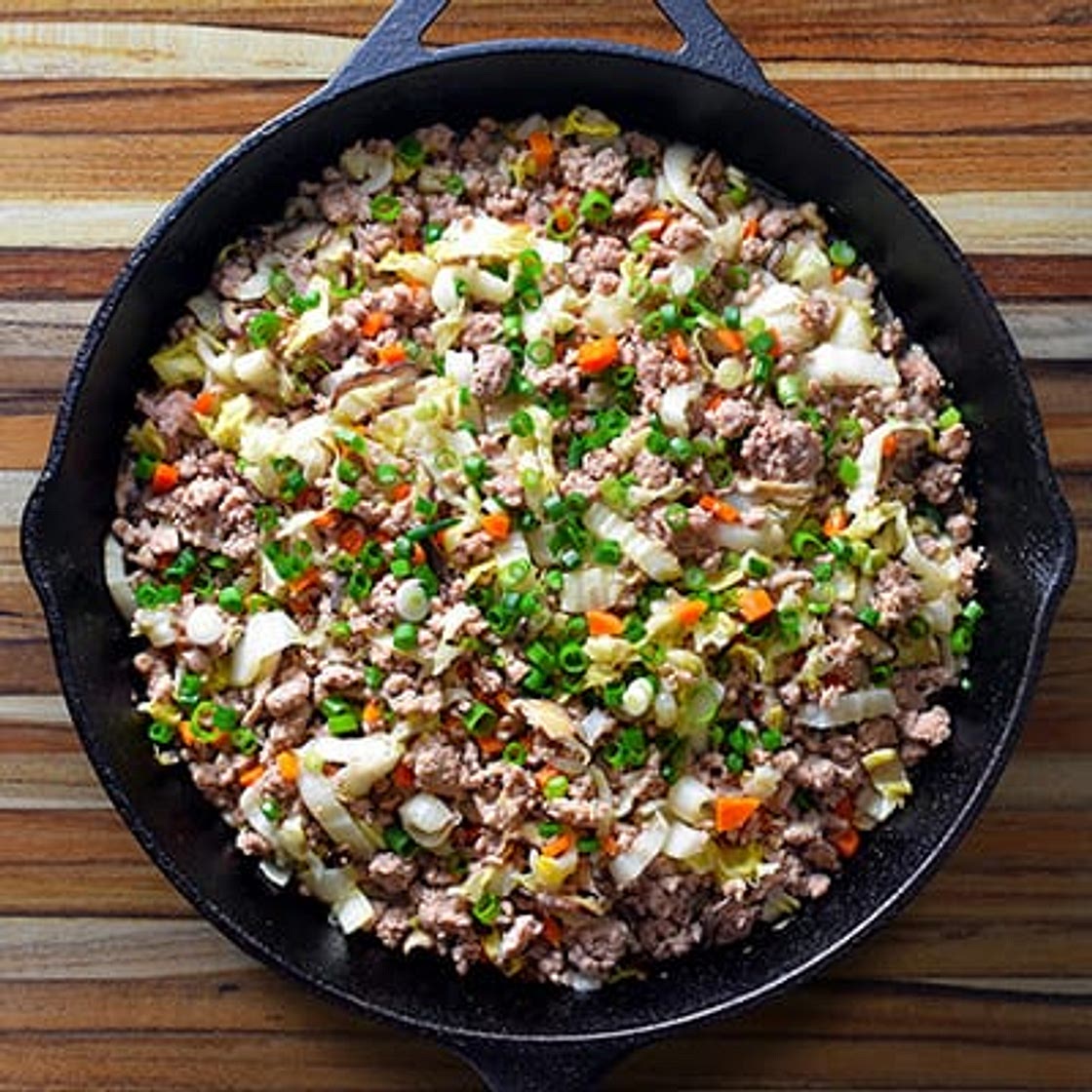 Egg Roll in a Bowl (a.k.a. Potsticker Stir-Fry)