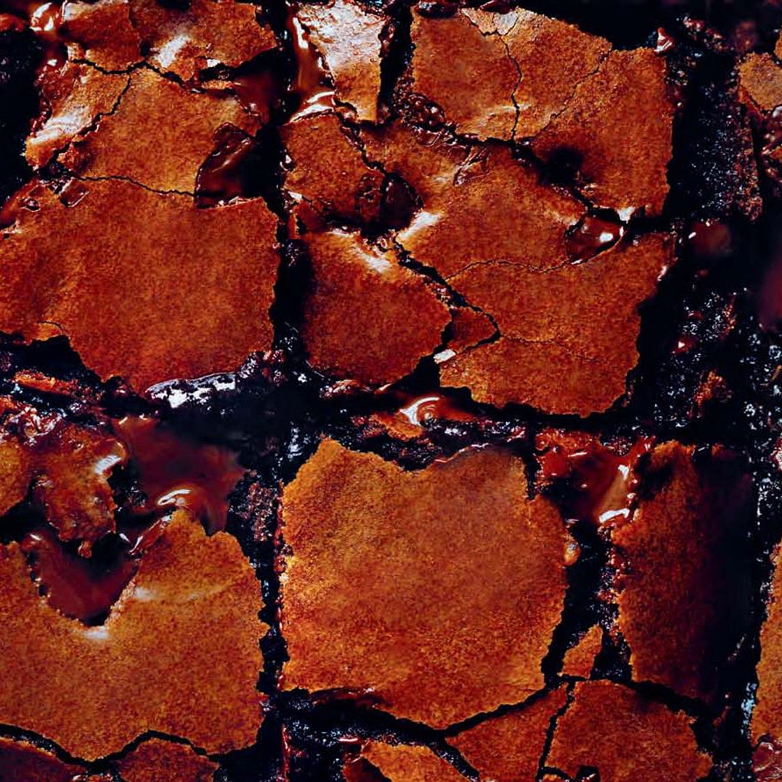 Molten Chocolate-Chunk Brownies
