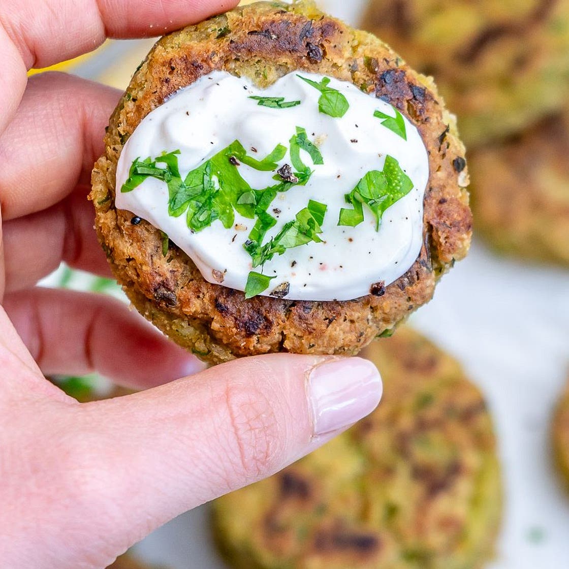 Chickpea Fritters