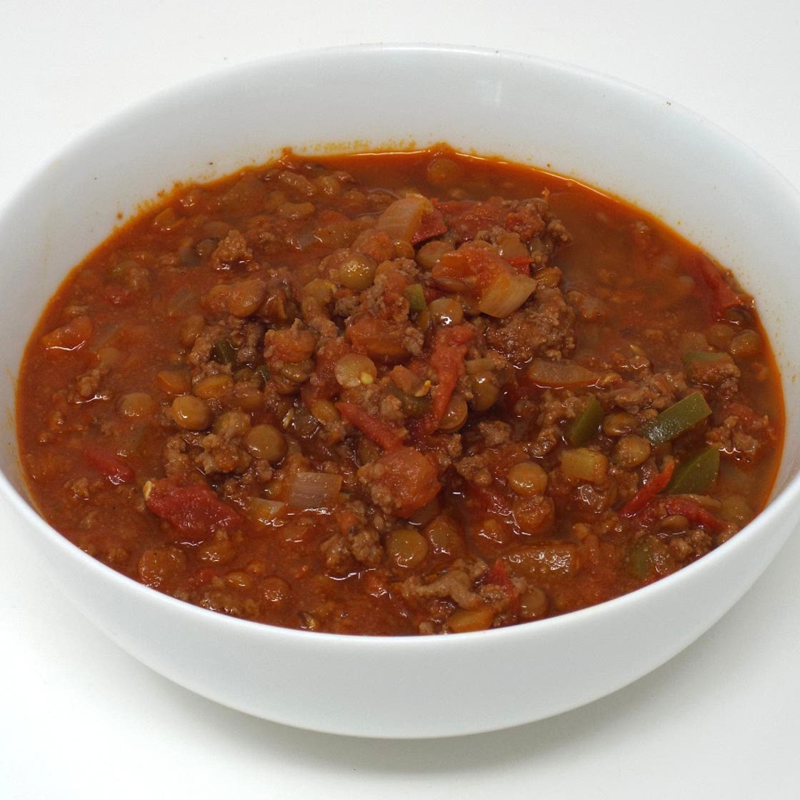 Ground Beef and Lentil Chili