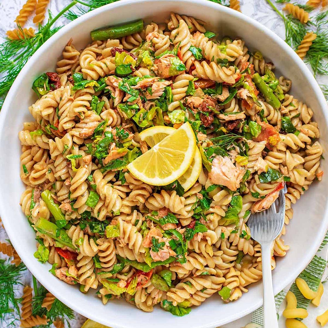 Salmon Pasta Salad