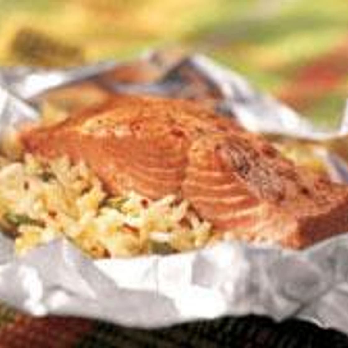 SPICY SALMON WITH PEPPER-JACK COUSCOUS