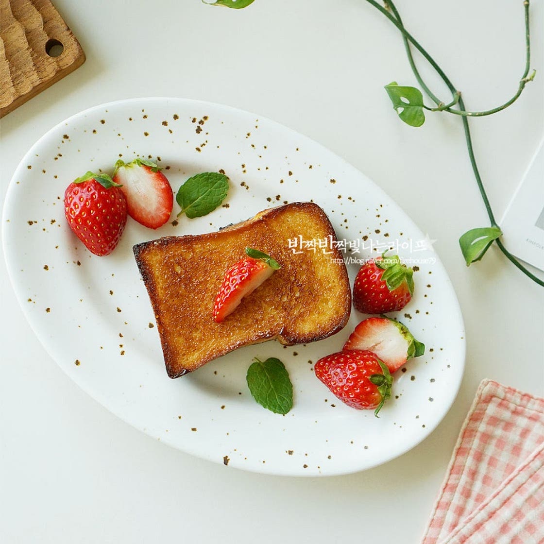식빵 토스트 간단 치즈토스트 레시피 버터 달고나 토스트 달고나빵 만들기