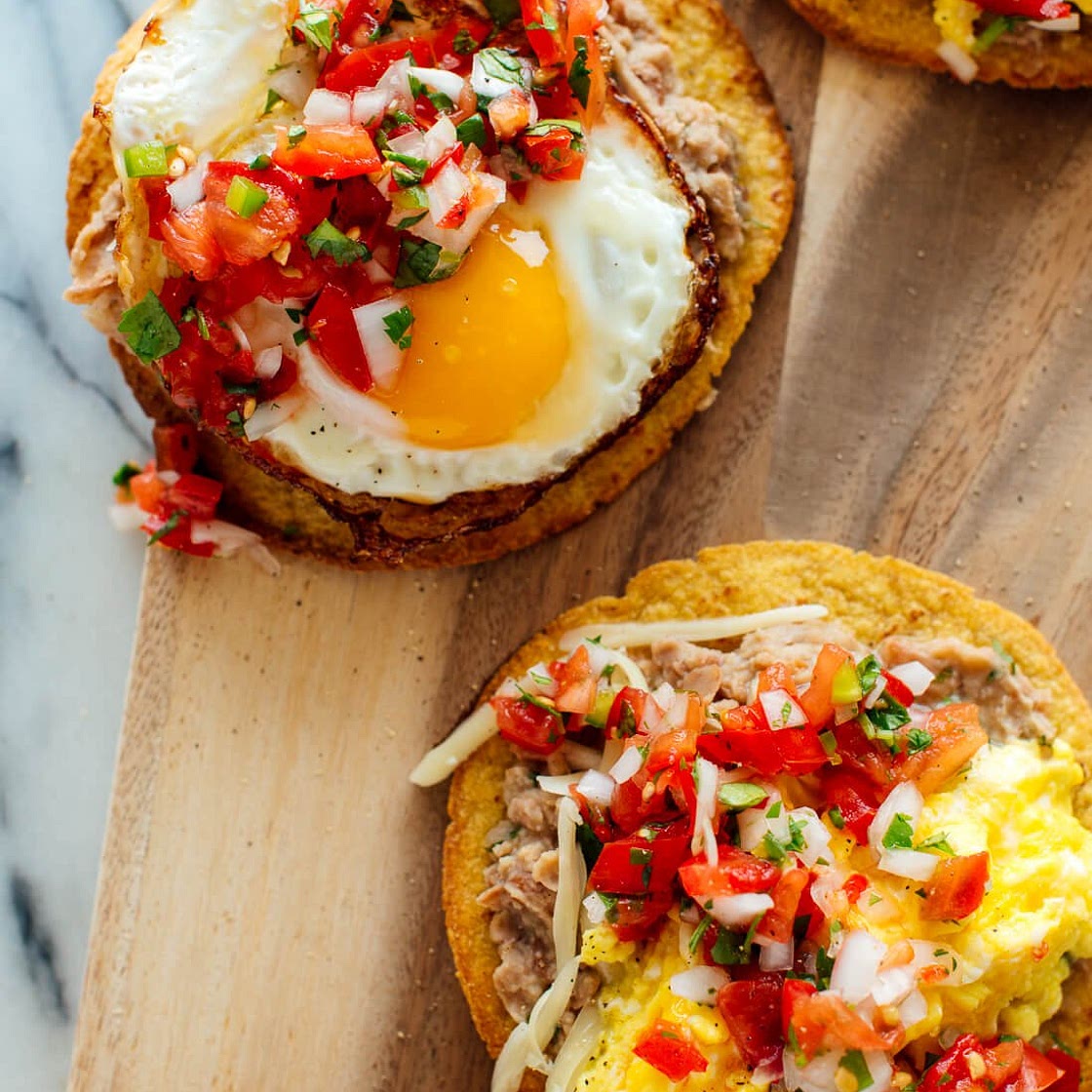 Simple Breakfast Tostadas