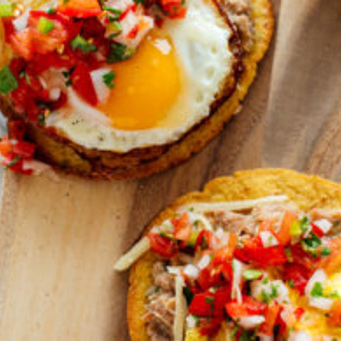 Simple Breakfast Tostadas