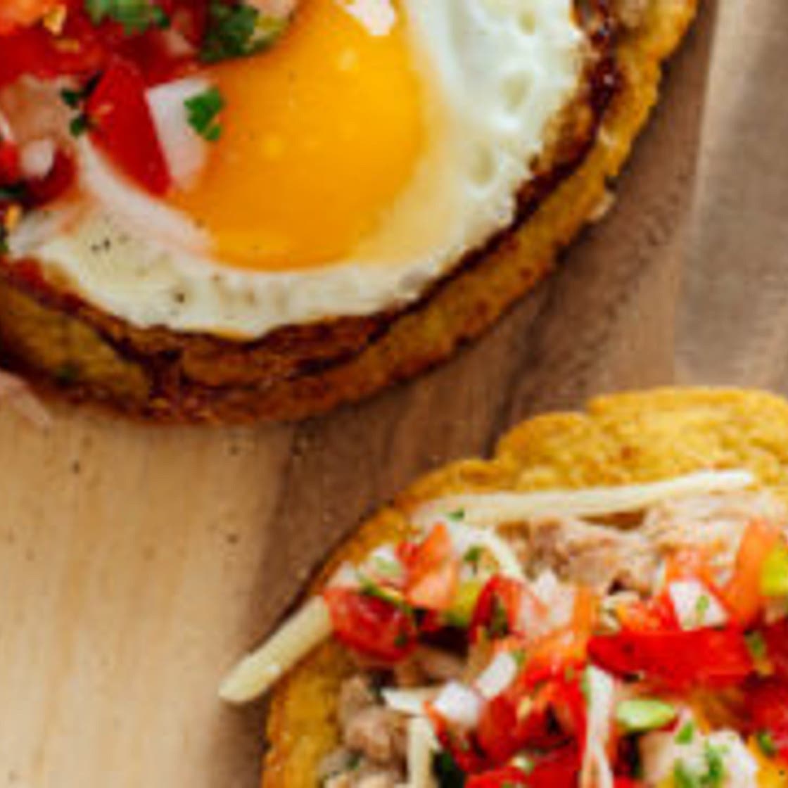 Simple Breakfast Tostadas