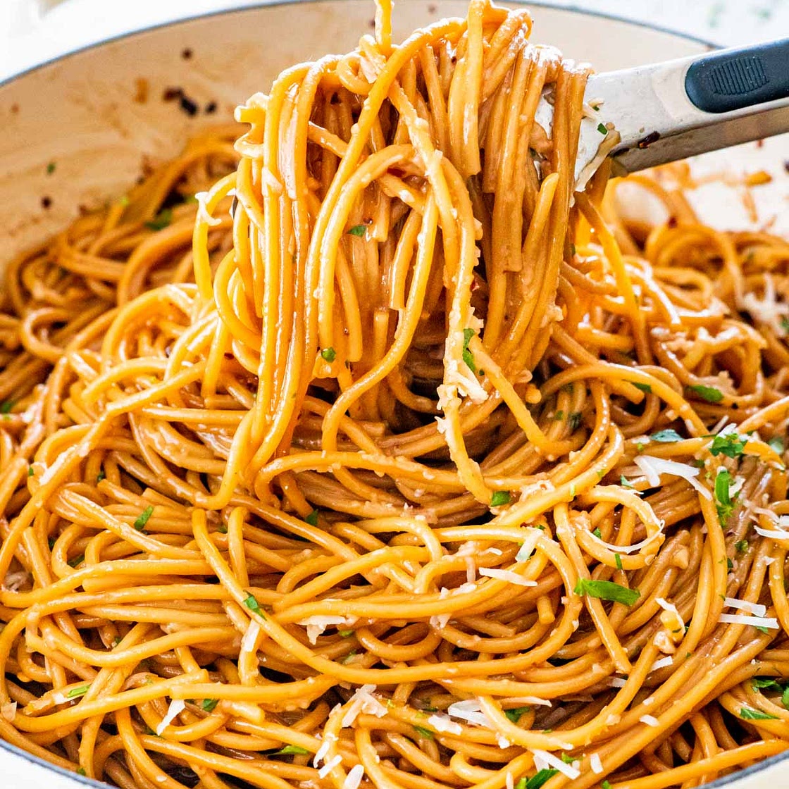 Chili Garlic Butter Pasta
