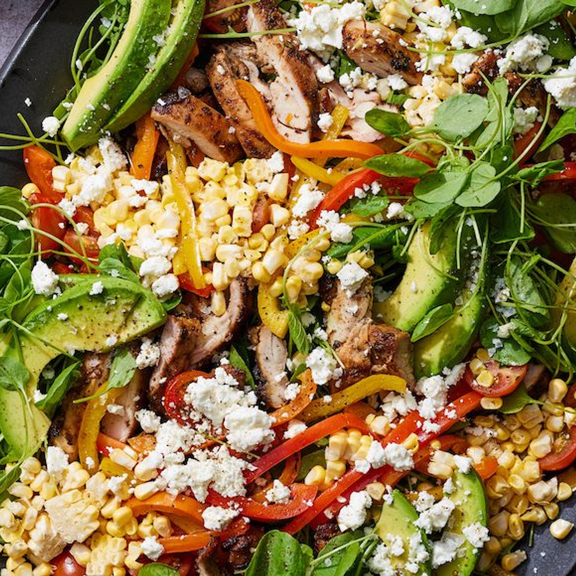 Chicken Fajita Cobb Salad