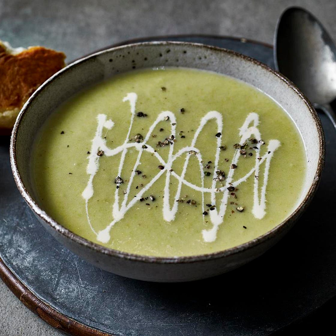 Leek and potato soup
