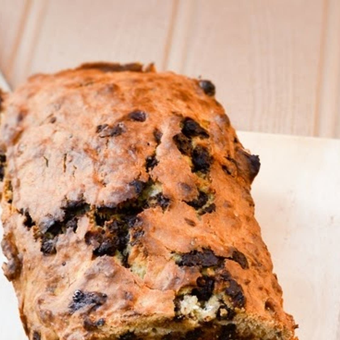 Easy Vegan Choc Chip Banana Bread