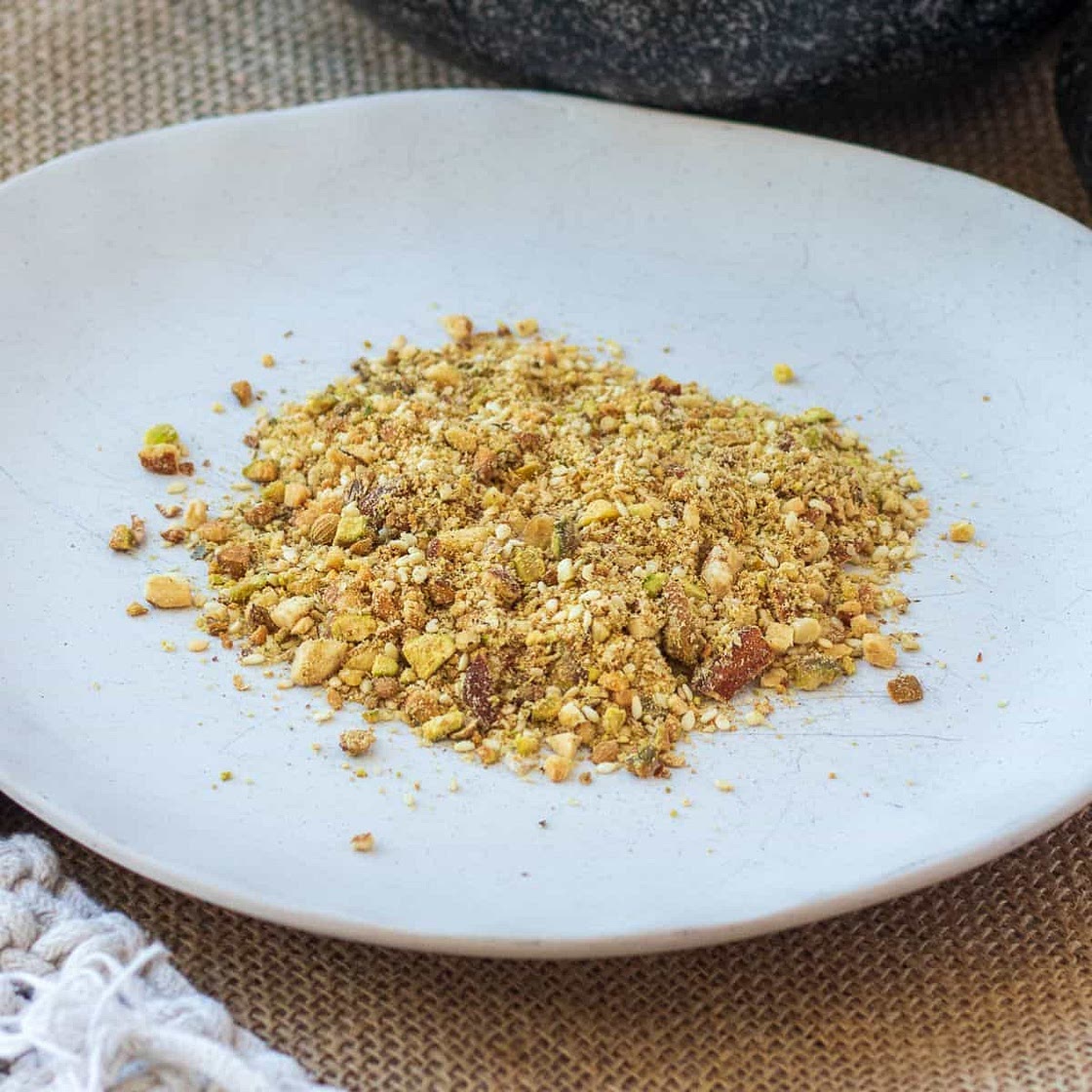 Pistachio dukkah