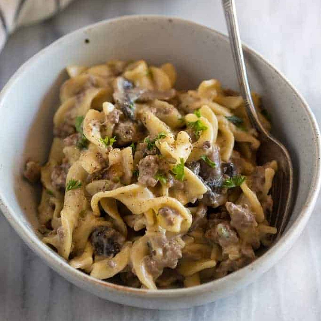 Easy Instant Pot Stroganoff