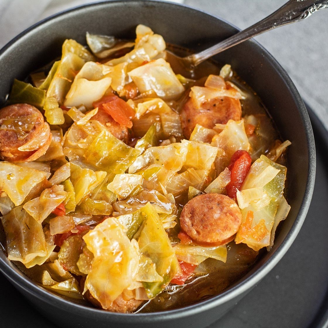 Cajun Cabbage Stew