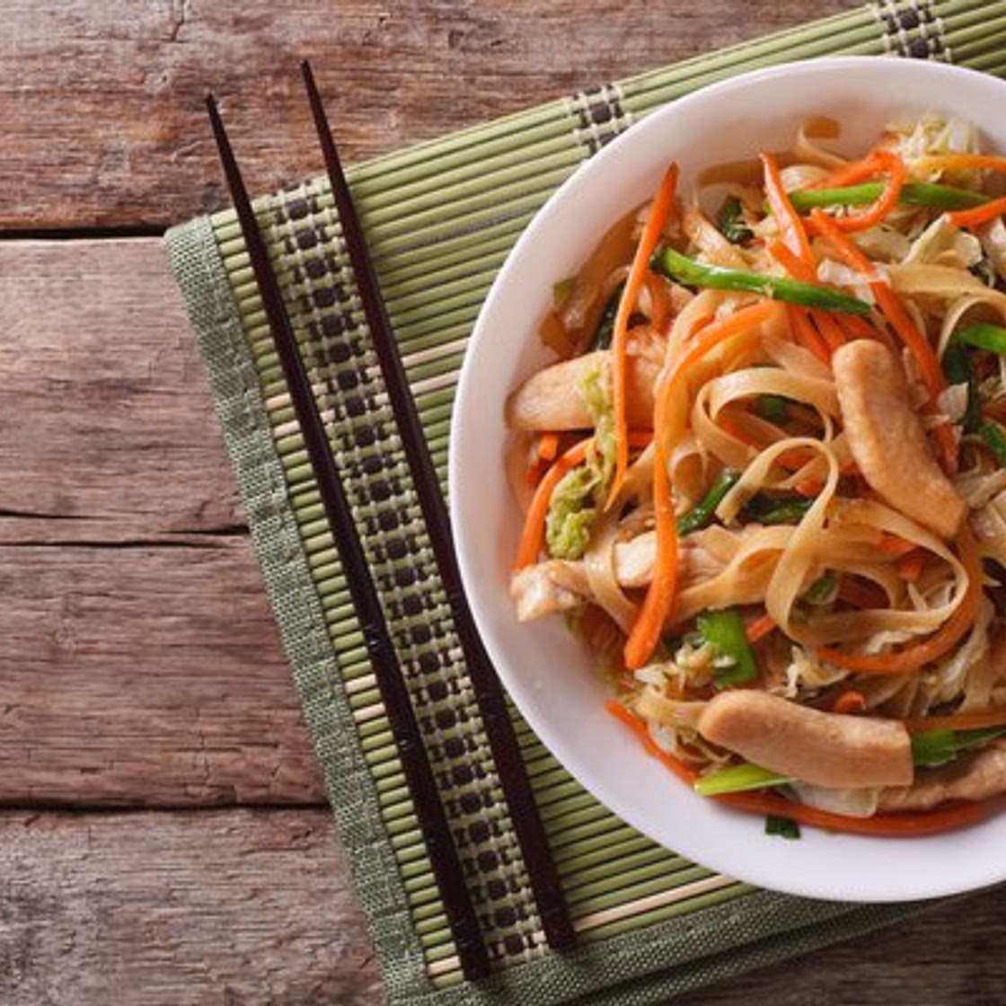 Asian Chicken Noodle Salad
