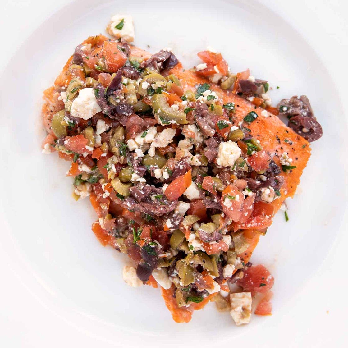 Mediterranean Style Salmon