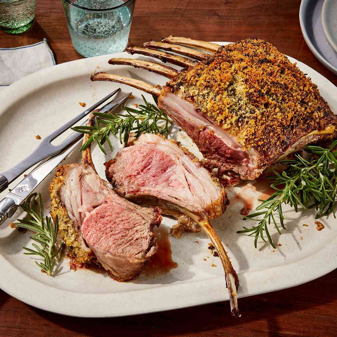 Roasted Rack of Lamb