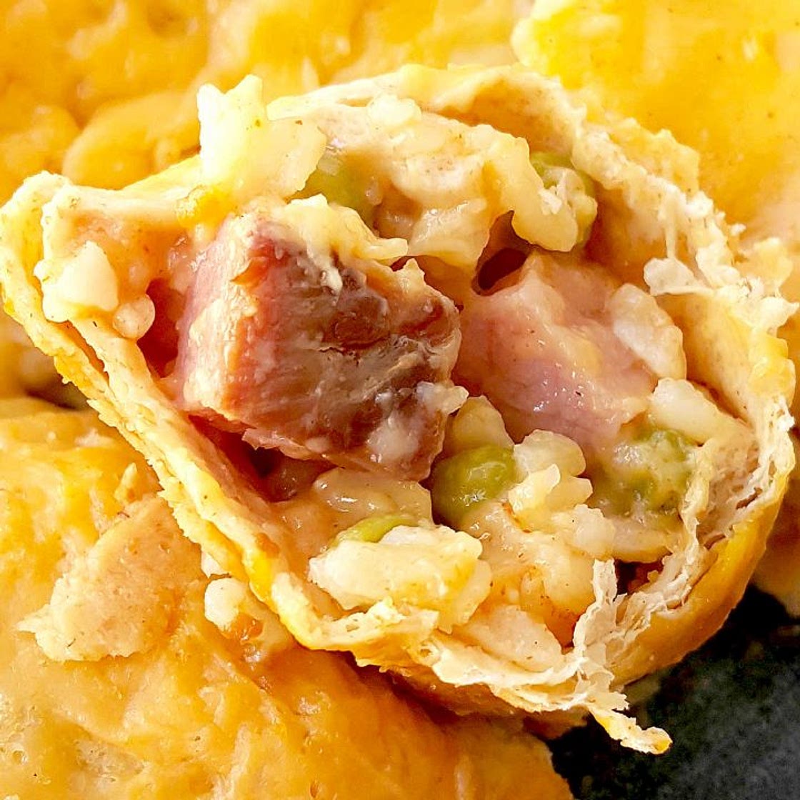 Ham and Cheese Enchiladas