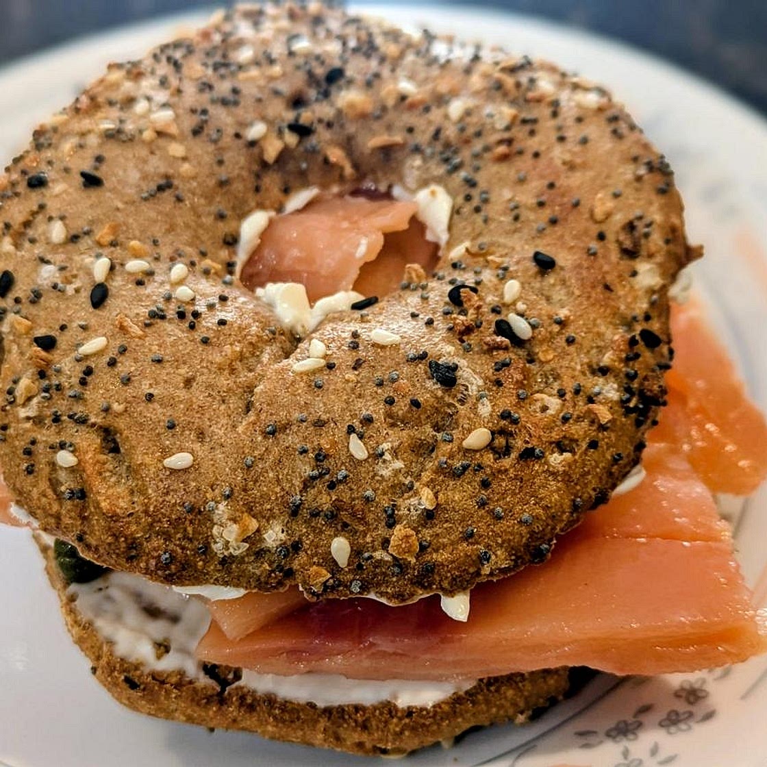 Half Dozen Whole Wheat Bagels