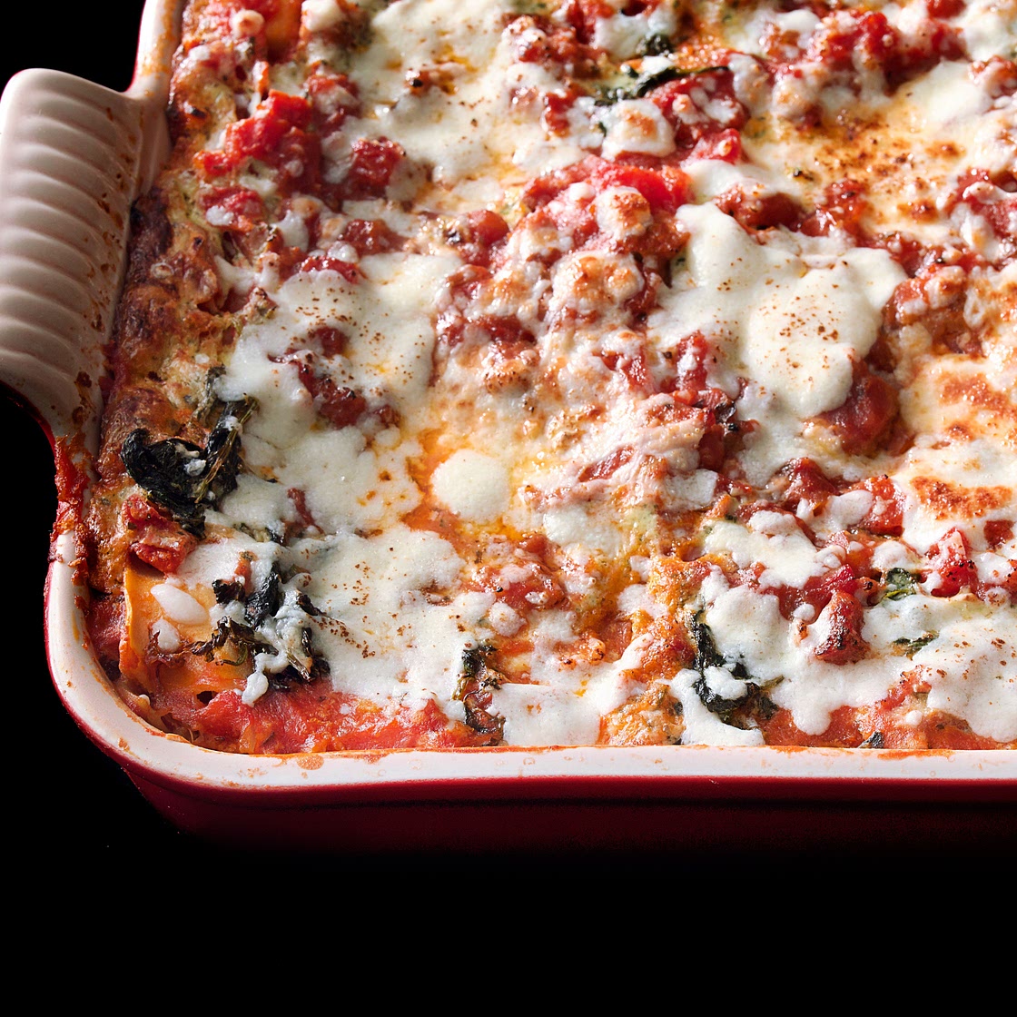 Our Favorite Lasagna With Sausage, Spinach, and Three Cheeses