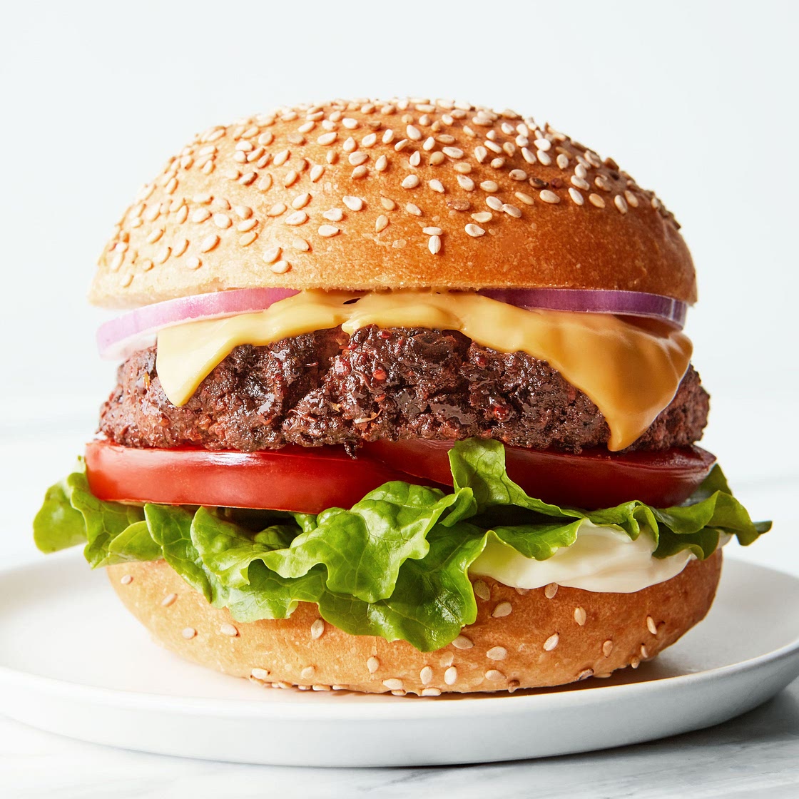 Chickpea-Mushroom Veggie Burgers