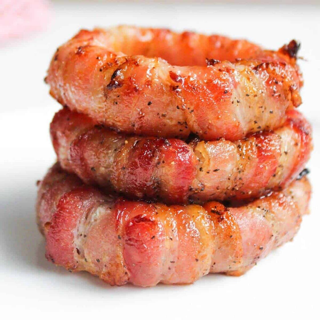 Bacon-Wrapped Onion Rings