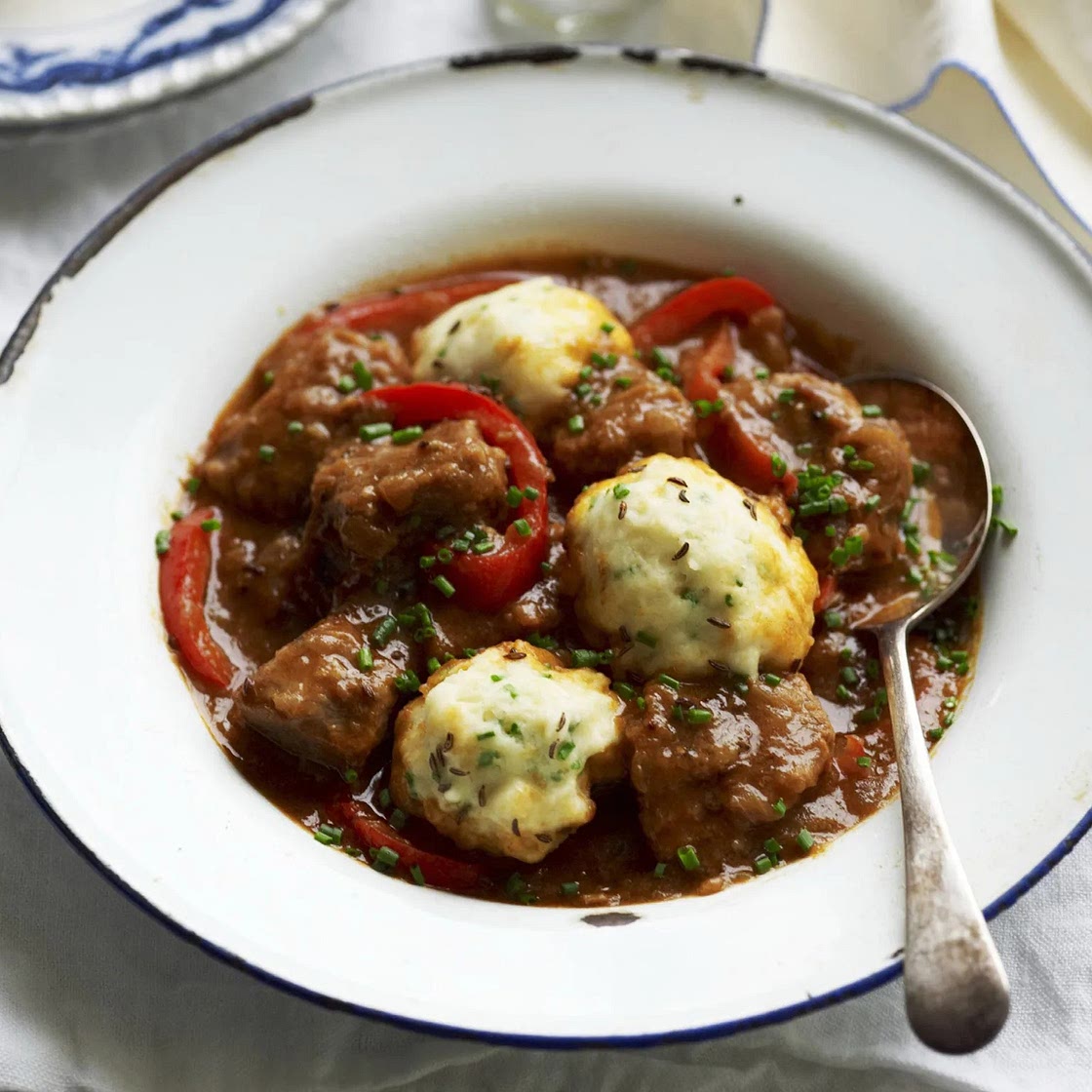 Hungarian veal goulash