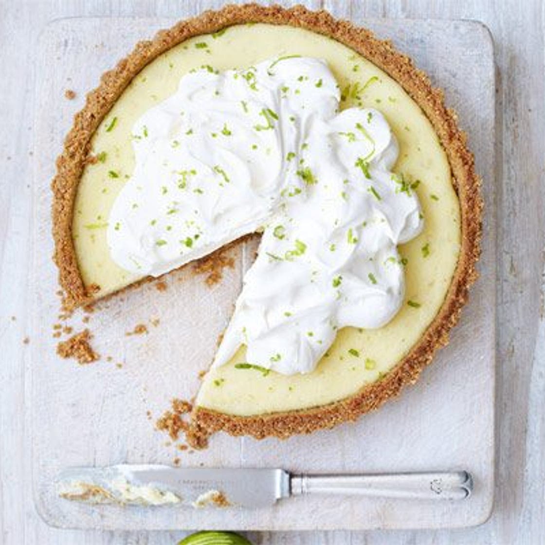 Key lime pie
