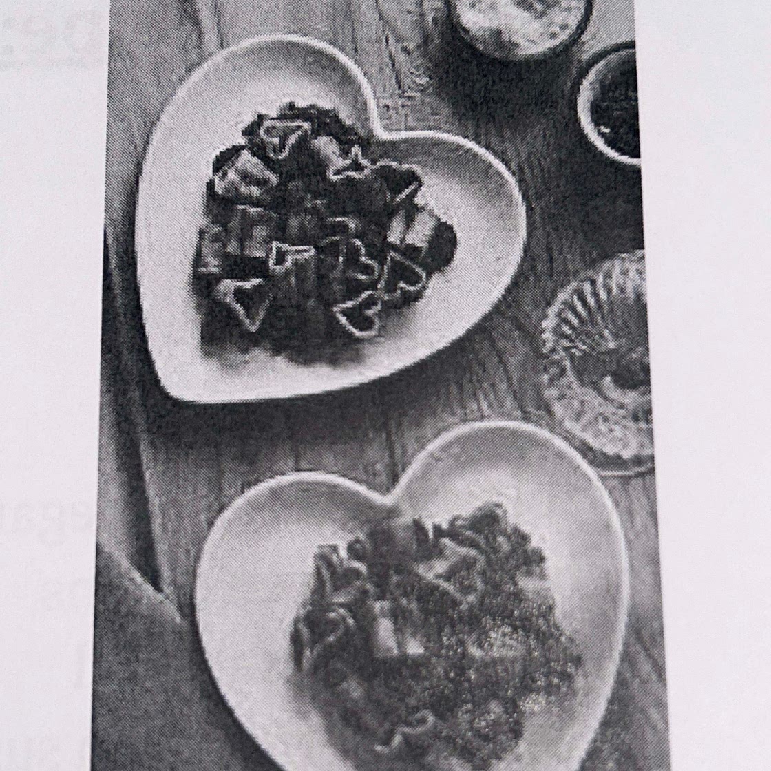 Heart Shaped Pink Pasta