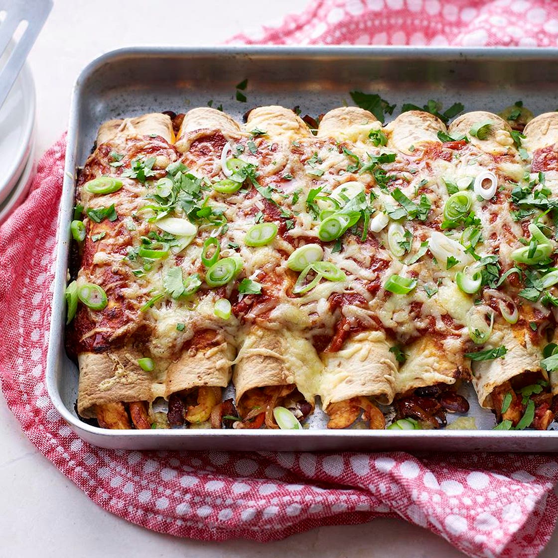Chicken enchiladas