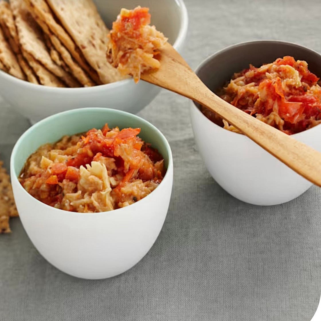 Tartinade d’artichaut aux tomates confites