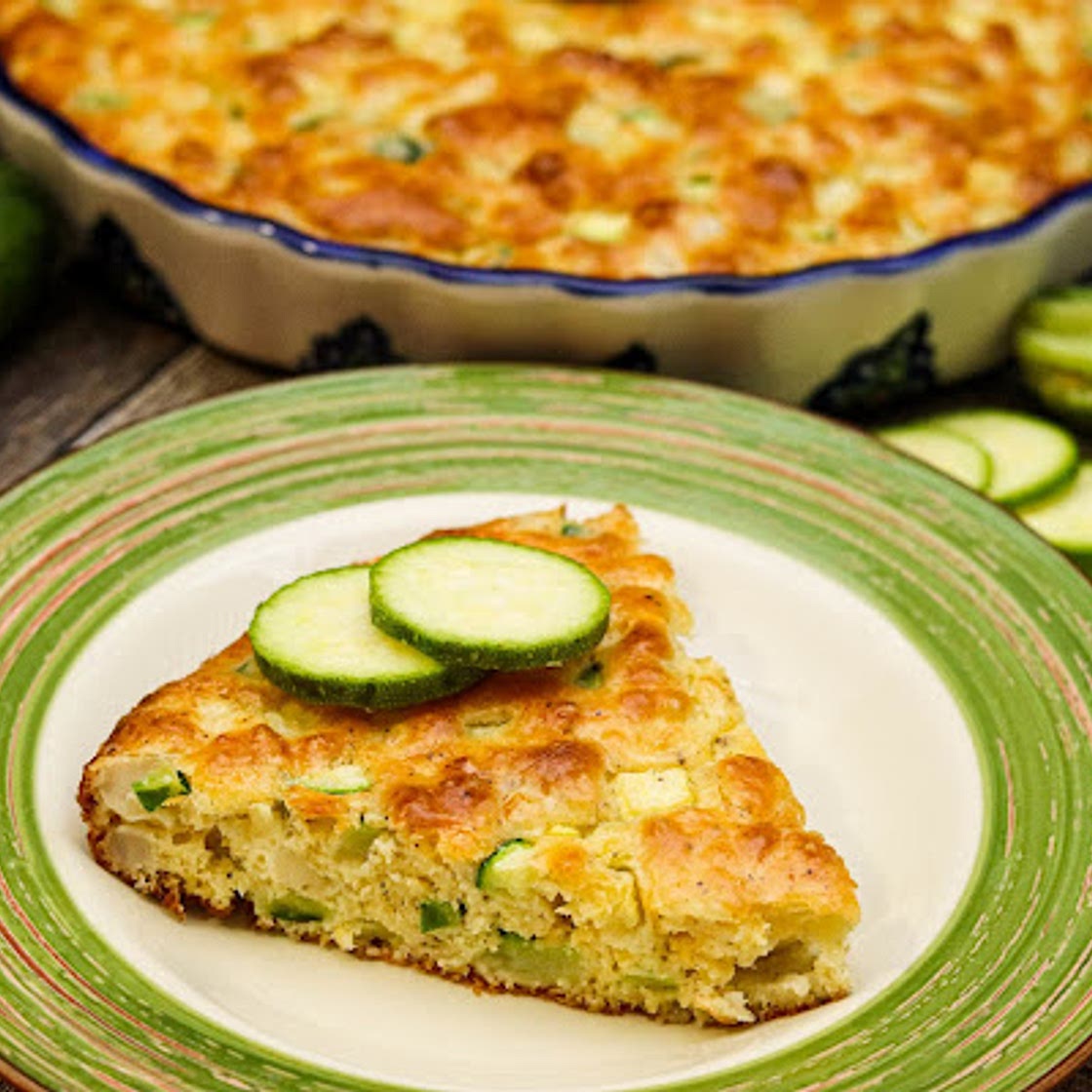 Crustless Zucchini Quiche
