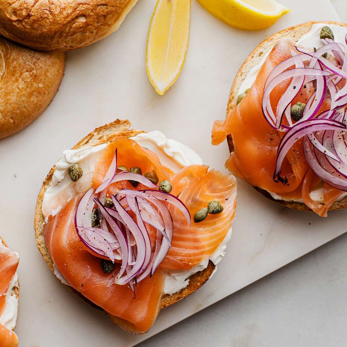 Smoked Salmon Bagel