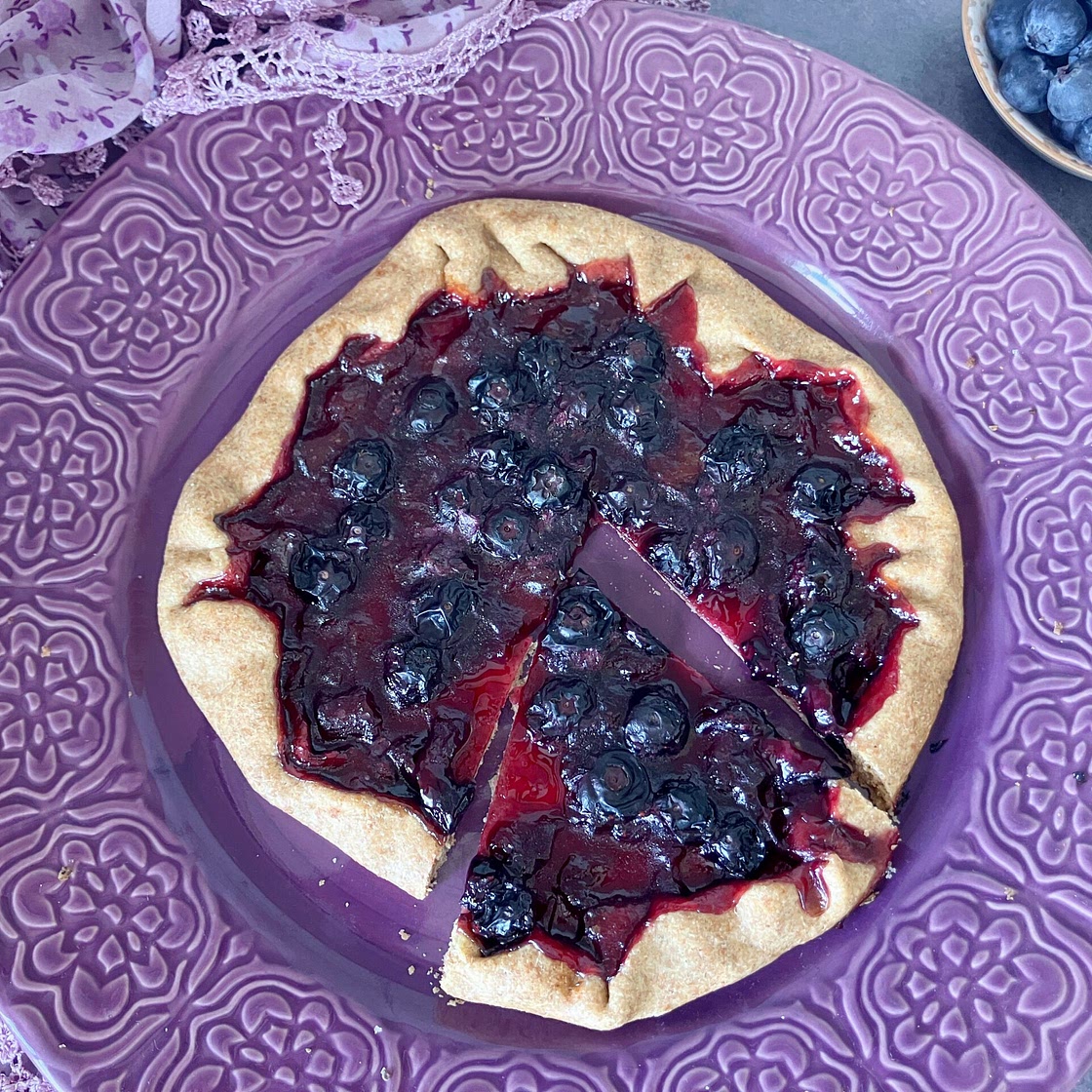 Rustic Galette Made With Leftover Pastry Dough