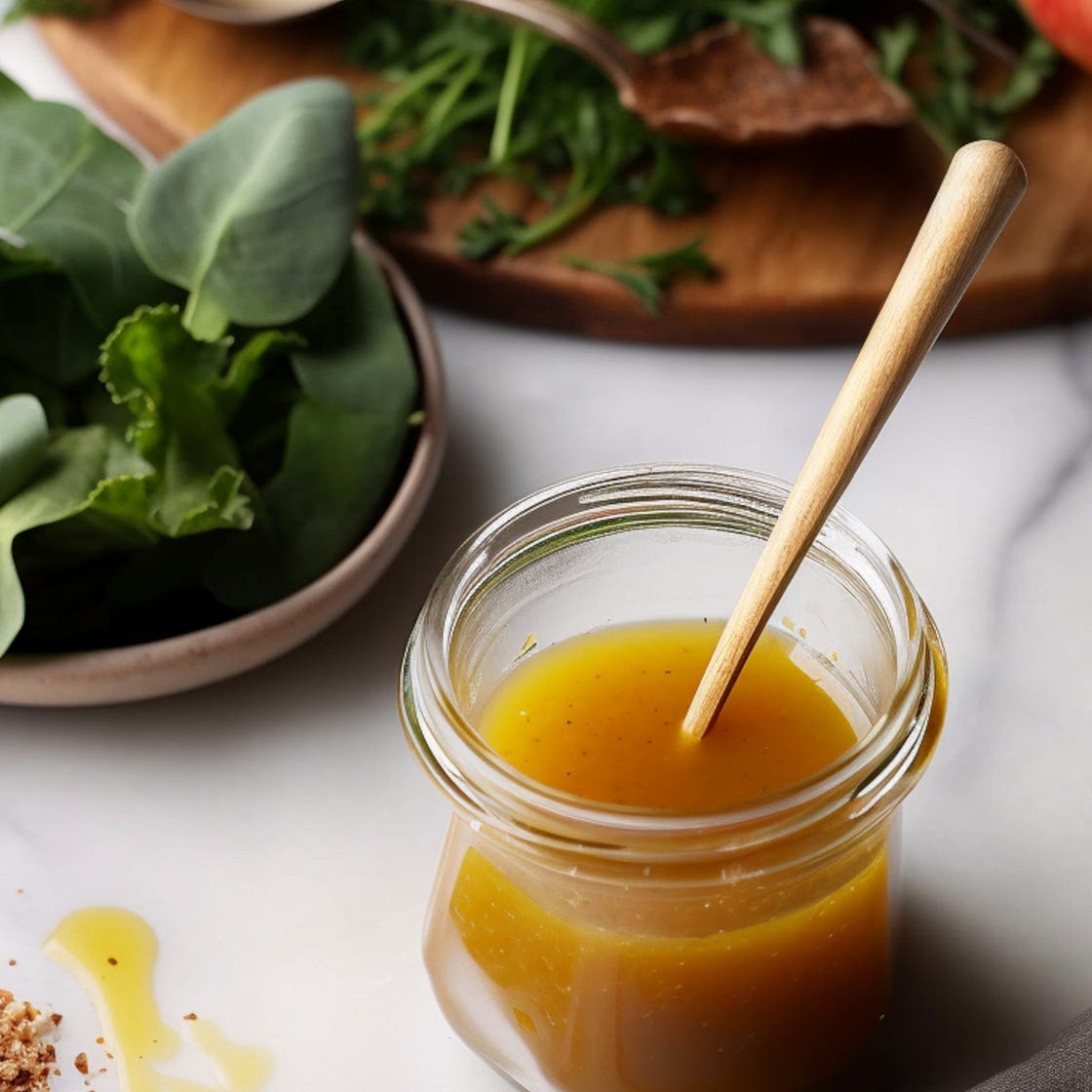 Simple Garlic And Apple Cider Vinaigrette