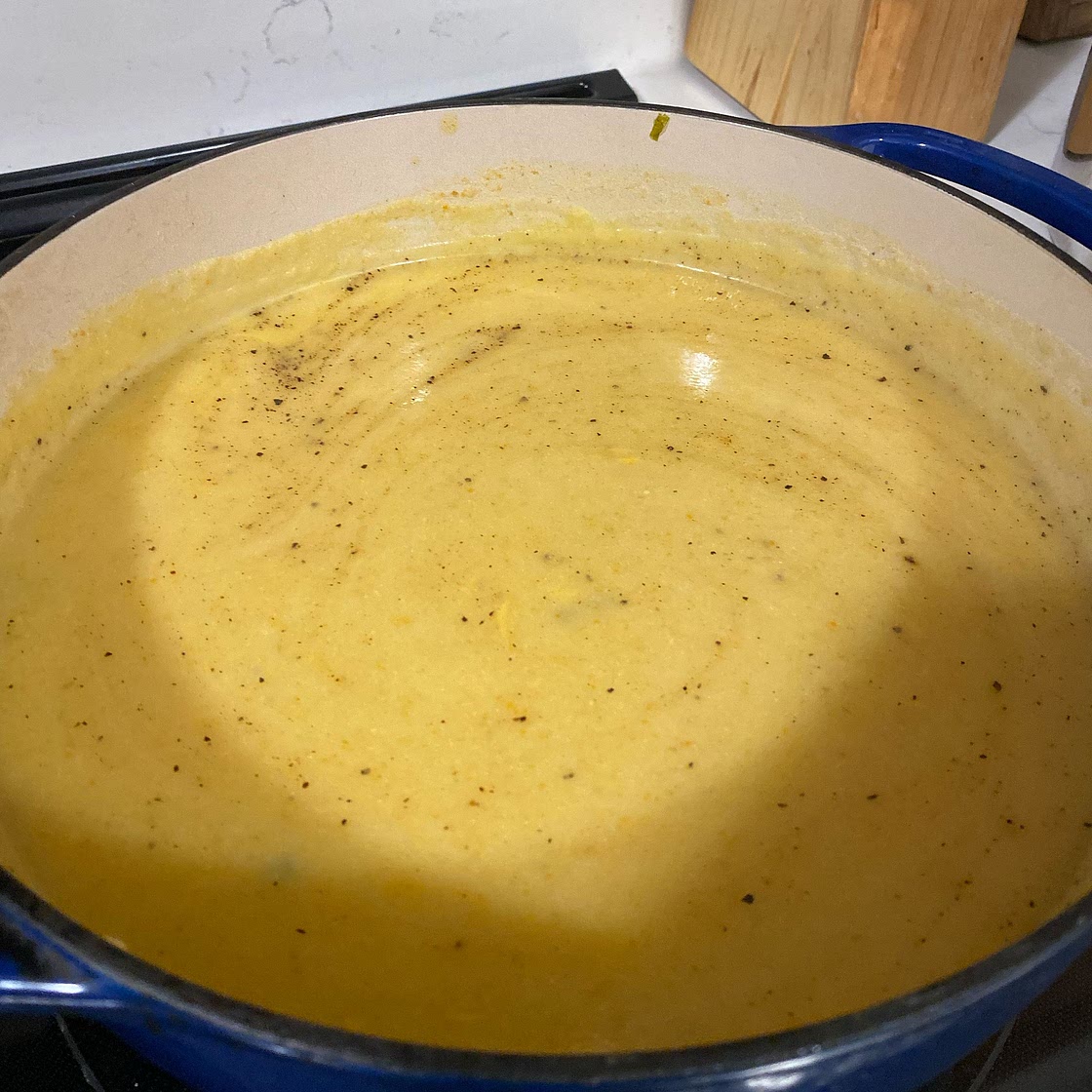 Cauliflower Cheddar Soup