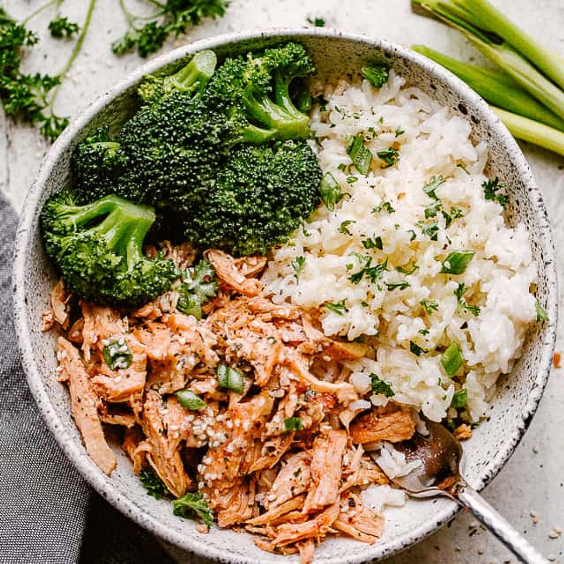 Instant Pot Honey Garlic Chicken and Rice