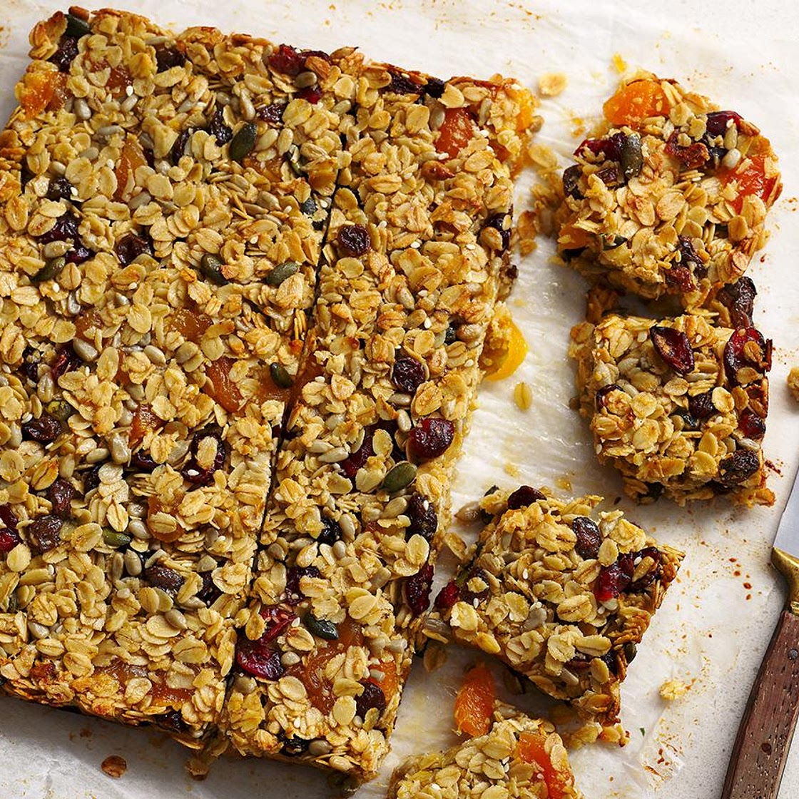 Healthier flapjacks