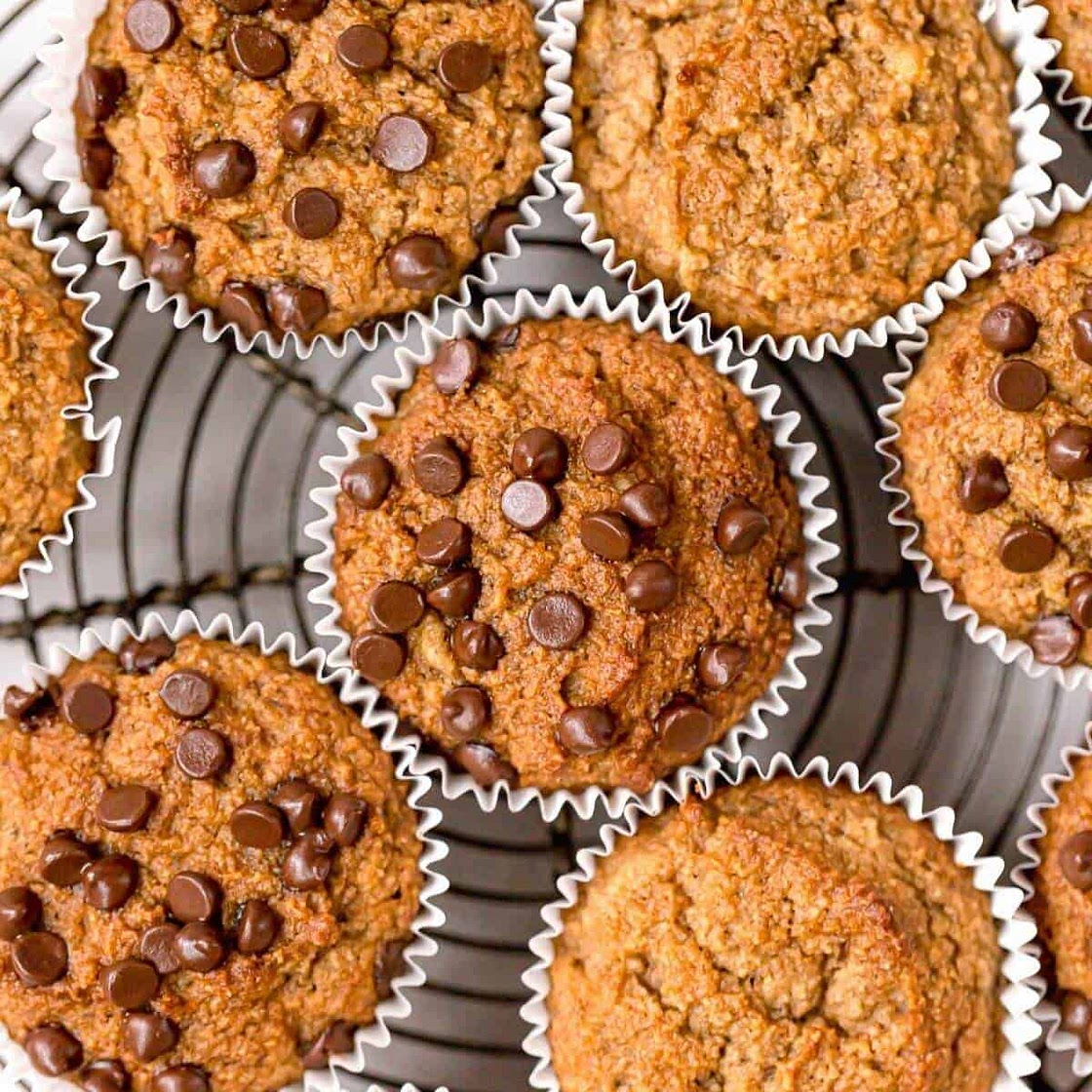 Almond Flour Banana Muffins (Gluten Free)