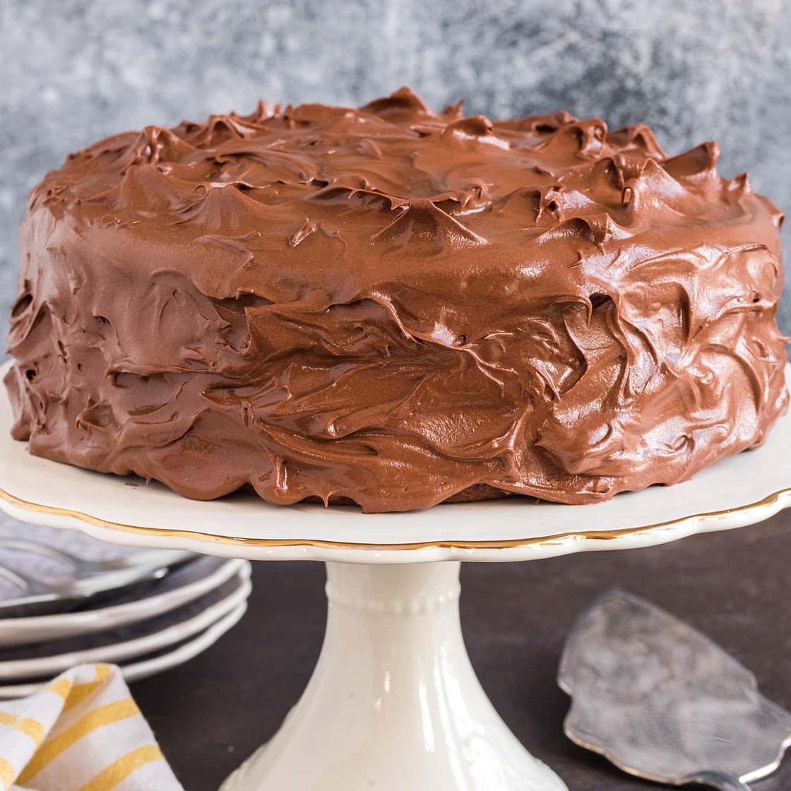 Nigella’s Chocolate Fudge Cake