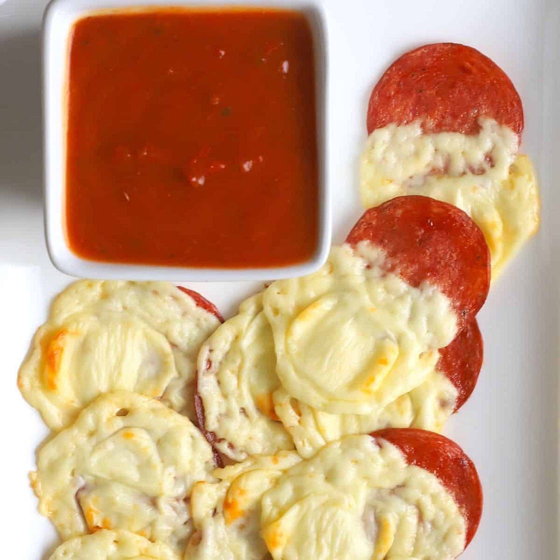 Low Carb Pepperoni Bites (Two Ingredients)