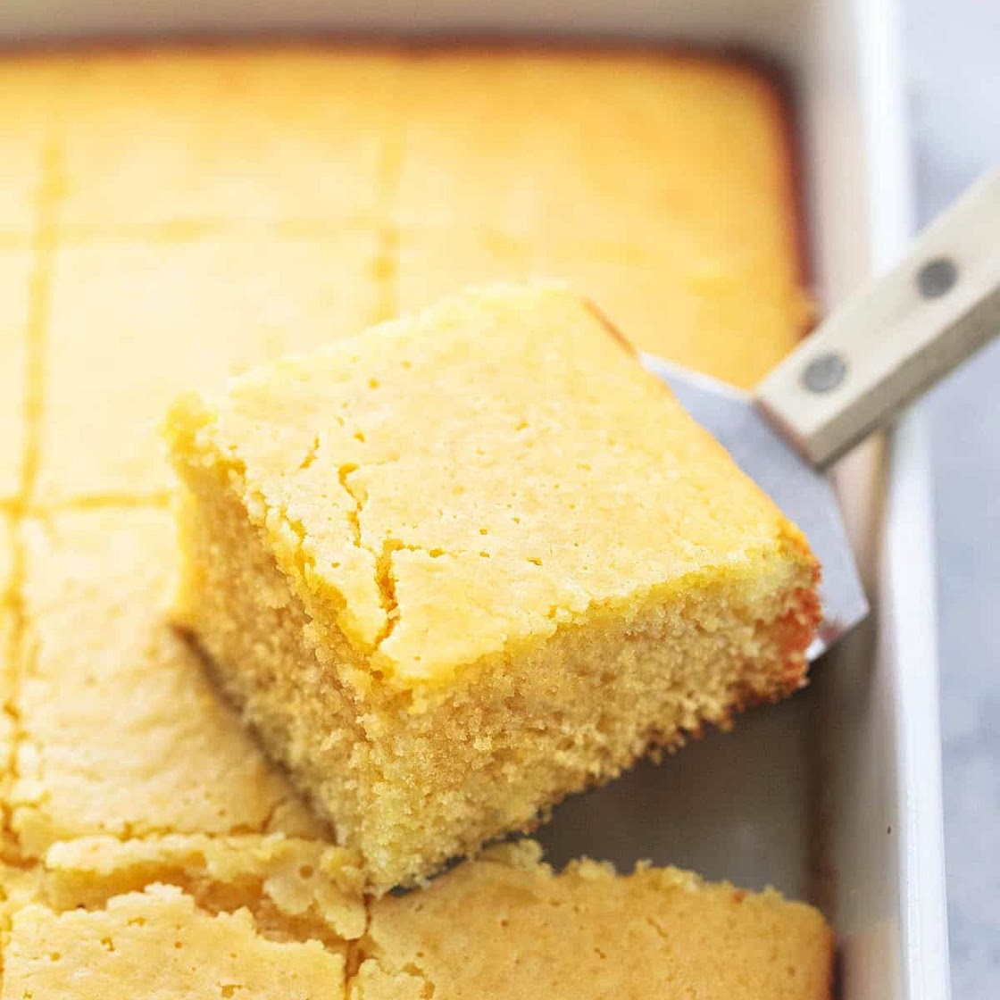 BEST Super Moist Cornbread