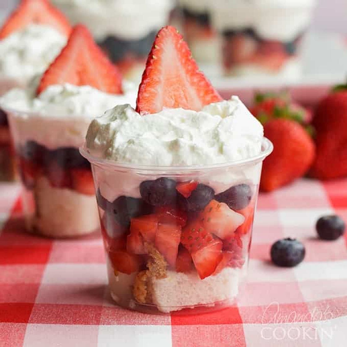 Mini Shortcake Cups