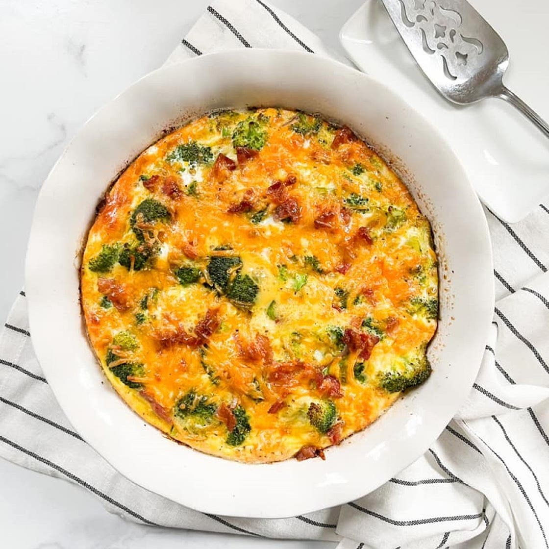 Bacon and Broccoli Frittata