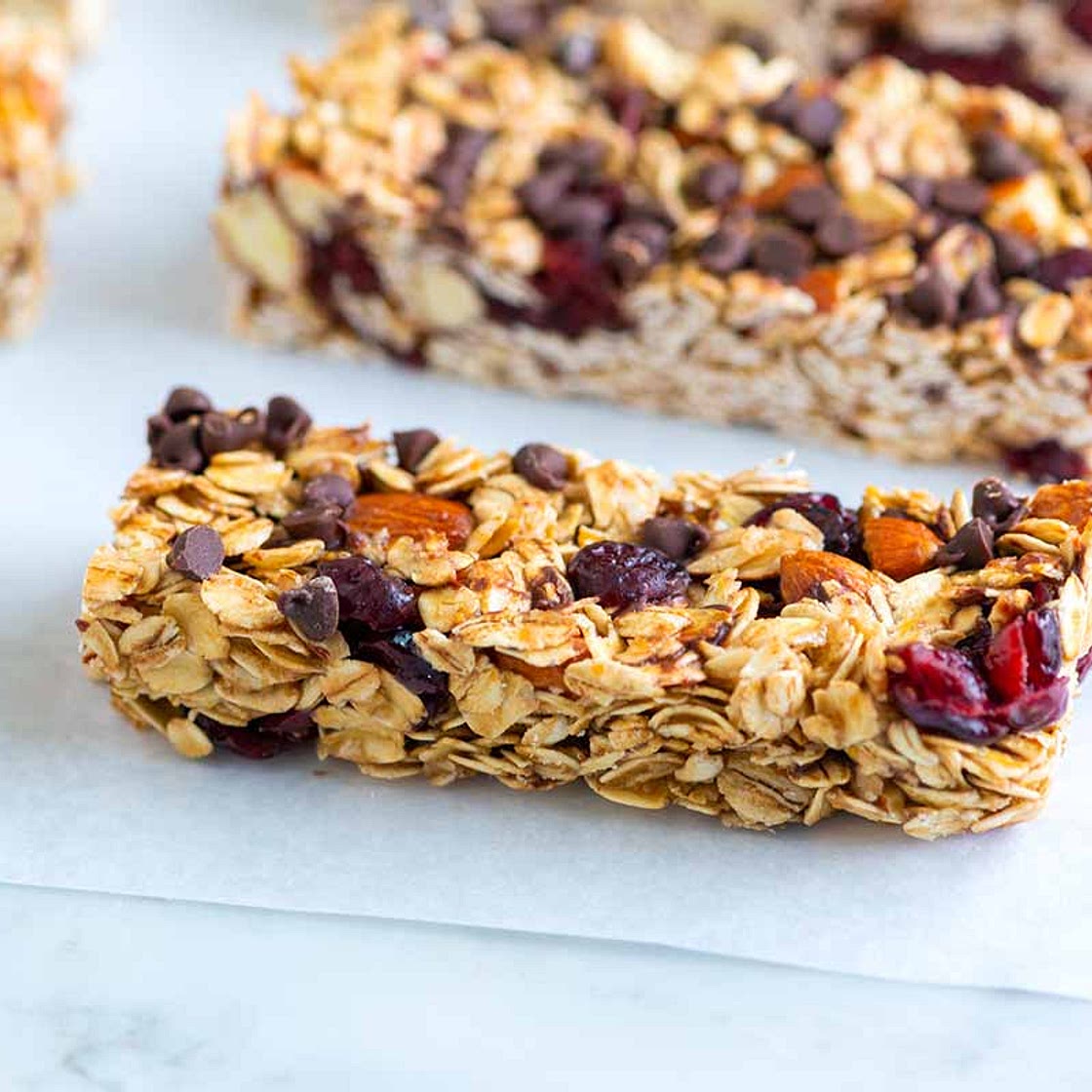 Soft and Chewy Granola Bars