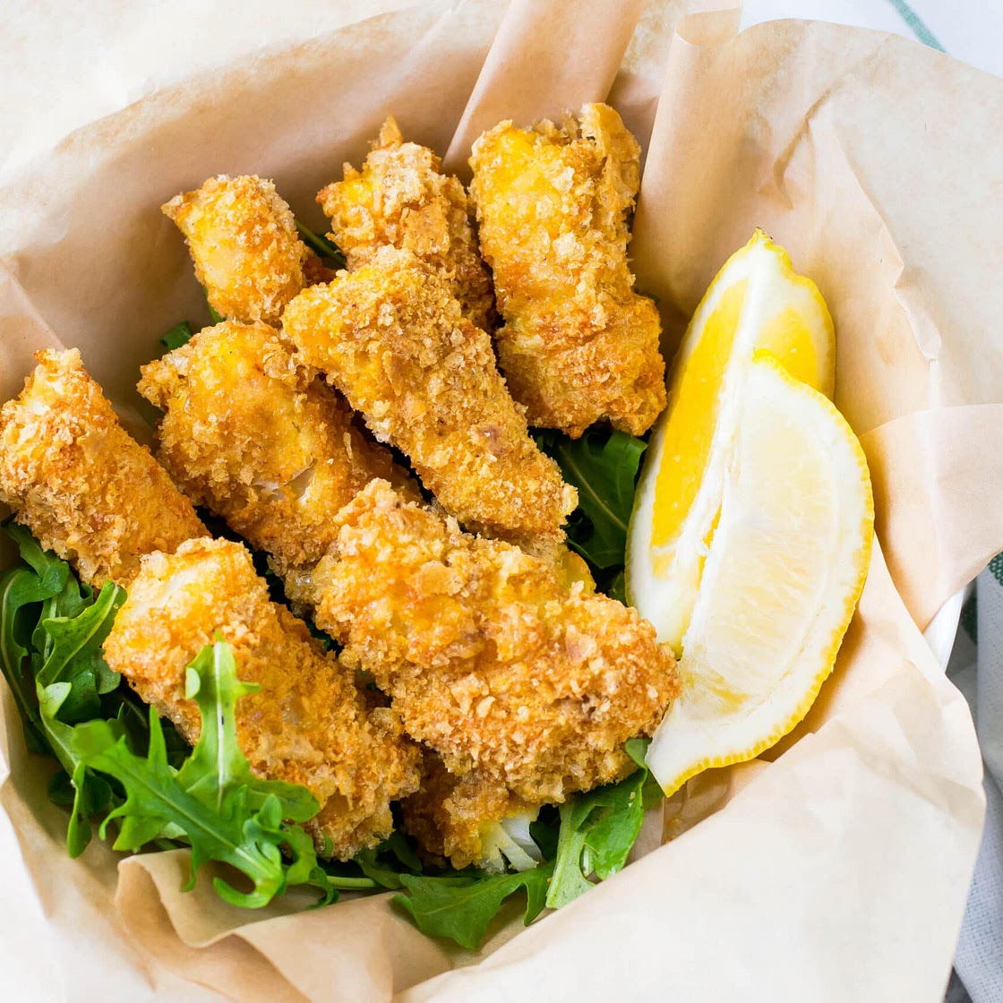 Air Fryer Fish Sticks: Paleo & Low Carb
