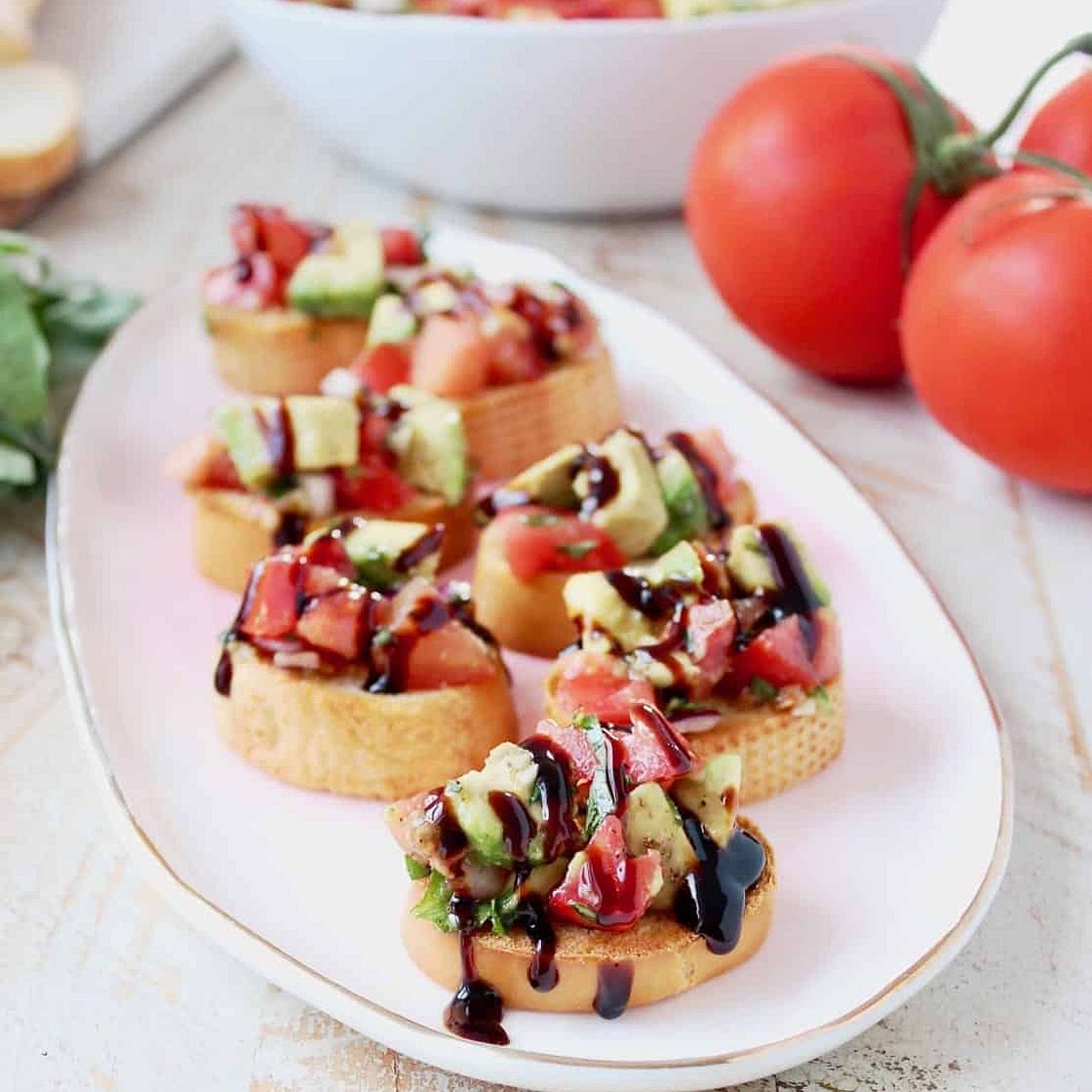 Avocado Bruschetta