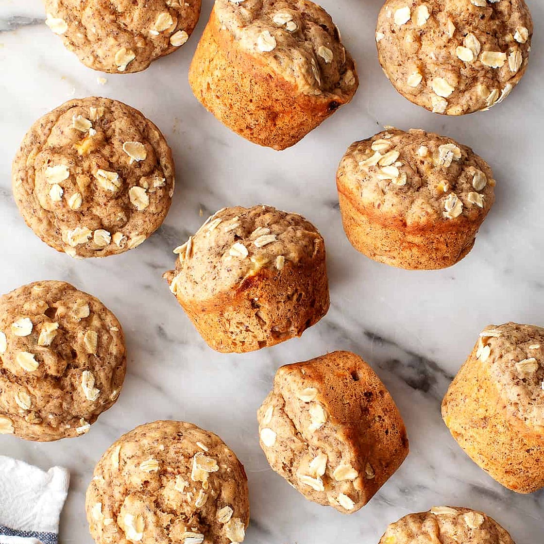Healthy Banana Muffins