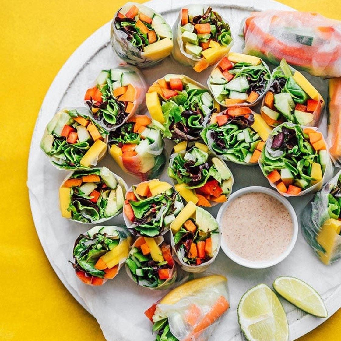 Vegetable Vietnamese Spring Rolls