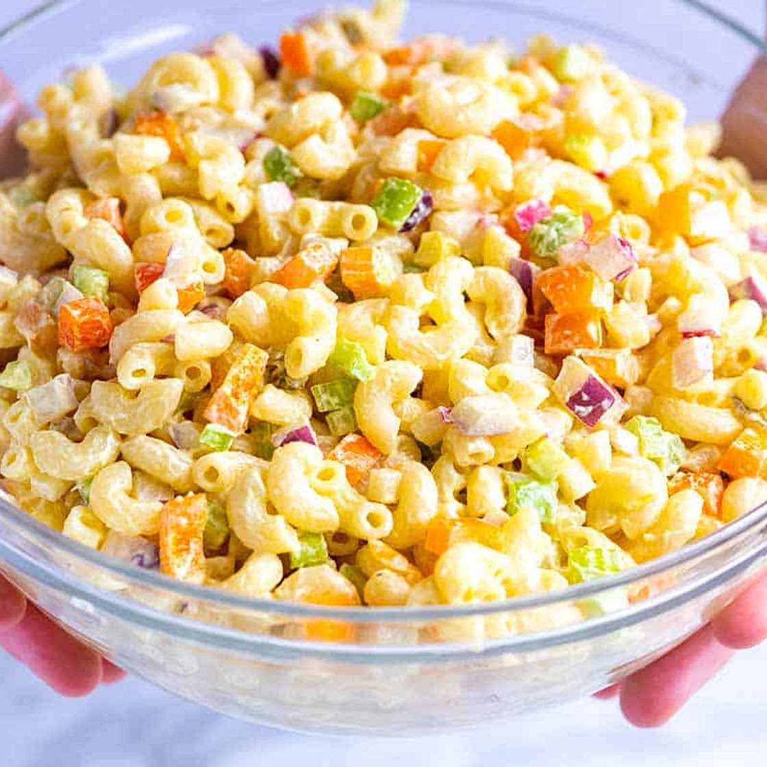Perfect Creamy Macaroni Pasta Salad