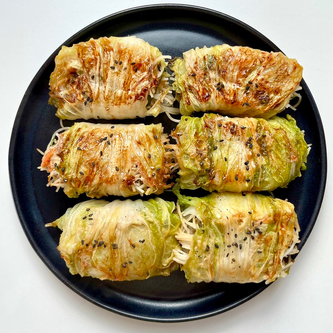 Vietnamese-Inspired Cabbage Rolls